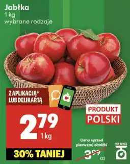 Delikatesy Centrum Jabłka wybrane rodzaje Delikatesy Centrum oferta