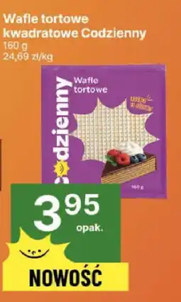 Delikatesy Centrum Wafle tortowe kwadratowe Codzienny oferta