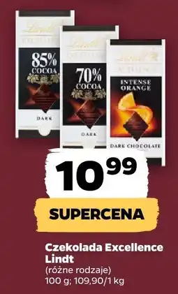 Netto Czekolada Excellence, różne rodzaje Lindt oferta