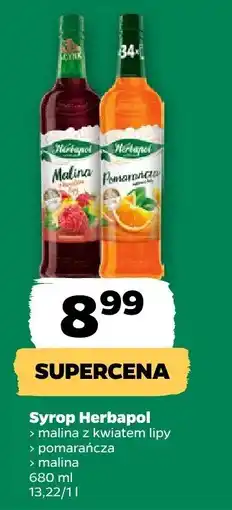 Netto Syrop Herbapol malina z kwiatem lipy oferta