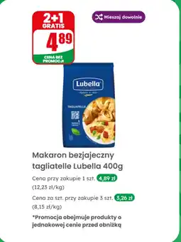 Dino Makaron bezjajeczny tagliatelle Lubella oferta