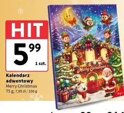 Intermarche Kalendarz adwentowy Merry Christmas oferta