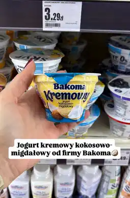 Intermarche Jogurt kremowy kokosowo-migdałowy Bakoma oferta