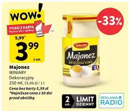 Intermarche Majonez Dekoracyjny 250 ml Winiary oferta