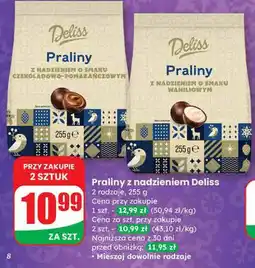 Dino Praliny z nadzieniem Deliss 2 rodzaje oferta