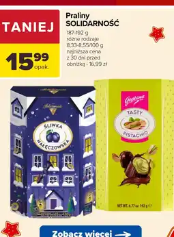 Carrefour Praliny Solidarność Goplana Tasty Pistachio oferta