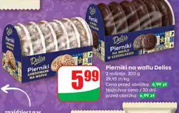 Dino Pierniki na waflu Deliss 2 rodzaje oferta