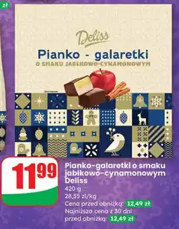 Dino Pianko-galaretki o smaku jabłkowo-cynamonowym Deliss oferta