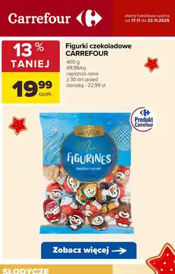 Carrefour Figurki czekoladowe CARREFOUR oferta