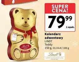 Intermarche Kalendarz adwentowy Teddy Lindt oferta