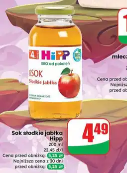 Dino Sok słodkie jabłka Hipp oferta