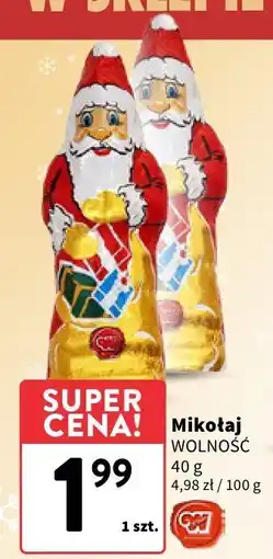 Intermarche Mikołaj czekoladowy Wolność oferta