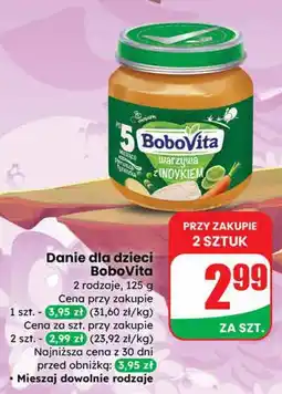 Dino Danie dla dzieci BoboVita różne rodzaje oferta