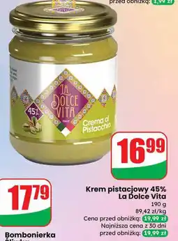Dino Krem pistacjowy 45% La Dolce Vita oferta