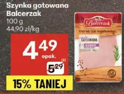 Delikatesy Centrum Szynka gotowana Balcerzak oferta