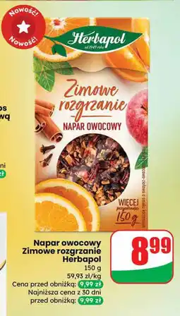 Dino Napar owocowy Zimowe rozgrzanie Herbapol oferta