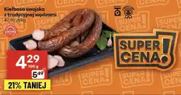 Delikatesy Centrum Kiełbasa swojska z tradycyjnej wędzarni Delikatesy Centrum oferta