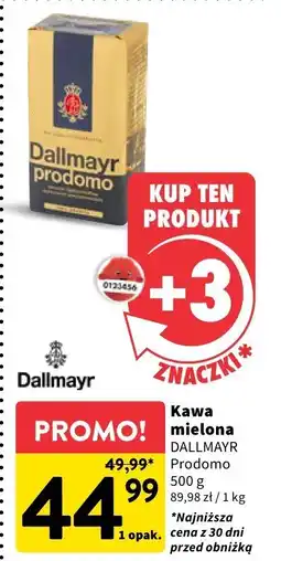 Intermarche Kawa mielona Prodomo 500 g Dallmayr oferta