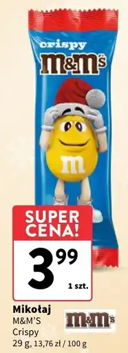 Intermarche Batonik Mikołaj Crispy M&M'S oferta