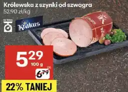 Delikatesy Centrum Królewska z szynki od szwagra Kraltus oferta