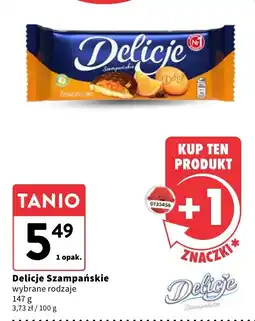 Intermarche Ciastka Delicje Szampańskie wybrane rodzaje oferta