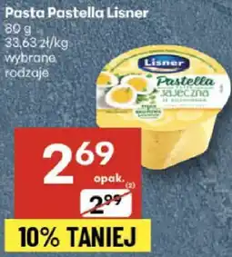 Delikatesy Centrum Pasta Pastella Lisner wybrane rodzaje oferta