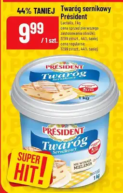 Polomarket Twaróg sernikowy Président Lactalis oferta