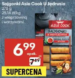 Delikatesy Centrum Sajgonki Asia Cook U Jędrusia oferta