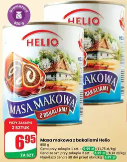 Dino Masa makowa z bakaliami Helio oferta