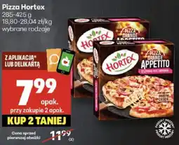 Delikatesy Centrum Pizza Hortex wybrane rodzaje oferta