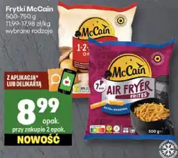 Delikatesy Centrum Frytki McCain wybrane rodzaje oferta