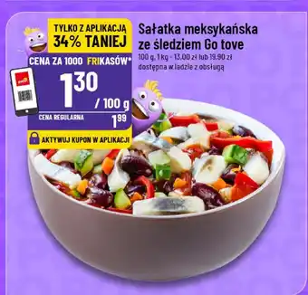 Sałatka meksykańska ze śledziem Go tove