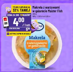 Polomarket Makrela z warzywami w galarecie Master Fish oferta