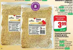 Dino Kasza jęczmienna wiejska gruba Kuchnia Smaku oferta