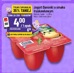 Polomarket Jogurt Danonki o smaku truskawkowym Danone oferta