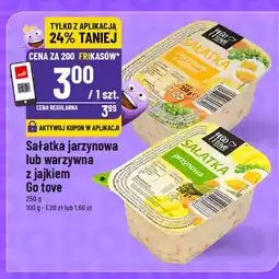 Polomarket Sałatka jarzynowa lub warzywna z jajkiem Go tove oferta