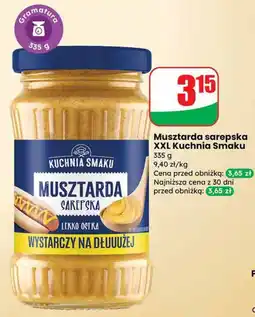 Dino Musztarda sarepska XXL Kuchnia Smaku oferta
