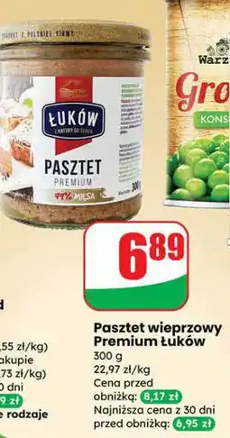 Dino Pasztet wieprzowy Premium Łuków oferta