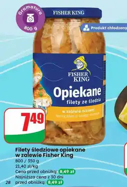 Dino Filety śledziowe opiekane w zalewie Fisher King oferta