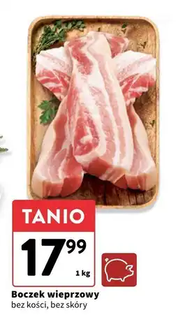 Intermarche Boczek wieprzowy bez kości, bez skóry Intermarche oferta