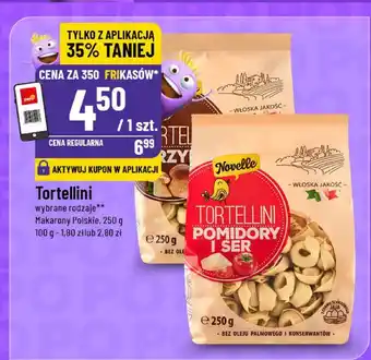Tortellini Novelle Pomidory i Ser Makarony Polskie