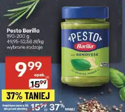 Delikatesy Centrum Pesto Barilla wybrane rodzaje oferta
