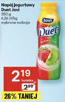 Delikatesy Centrum Napój jogurtowy Duet Jovi wybrane rodzaje oferta