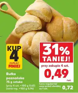 Kaufland Bułka poznańska Kaufland oferta