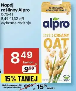 Delikatesy Centrum Napój roślinny Alpro wybrane rodzaje oferta