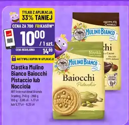 Polomarket Ciastka Mulino Bianco Baiocchi Pistaccio lub Nocciola oferta