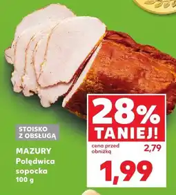 Kaufland Polędwica sopocka Mazury oferta