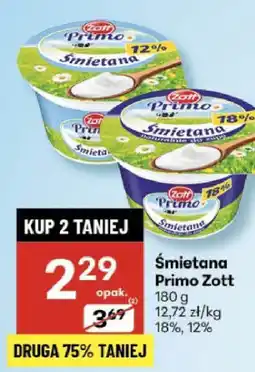 Delikatesy Centrum Śmietana Primo Zott oferta