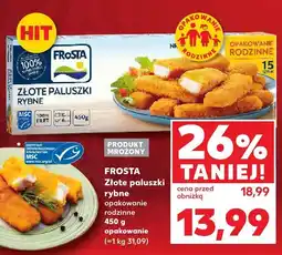 Kaufland Paluszki rybne Złote Frosta oferta