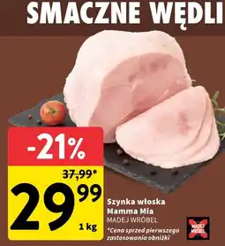 Intermarche Szynka włoska Mamma Mia Madej Wróbel oferta